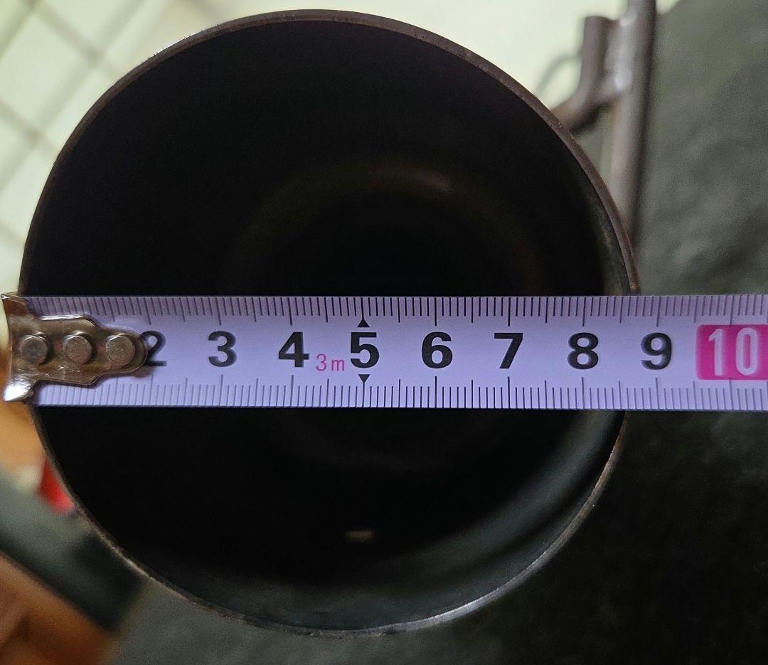 5*4様 MH23S ワゴンR スティングレーターボ　メーカー不明ステンレス砲弾