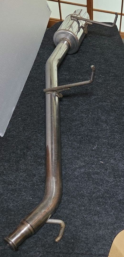 5*4様 MH23S ワゴンR スティングレーターボ　メーカー不明ステンレス砲弾