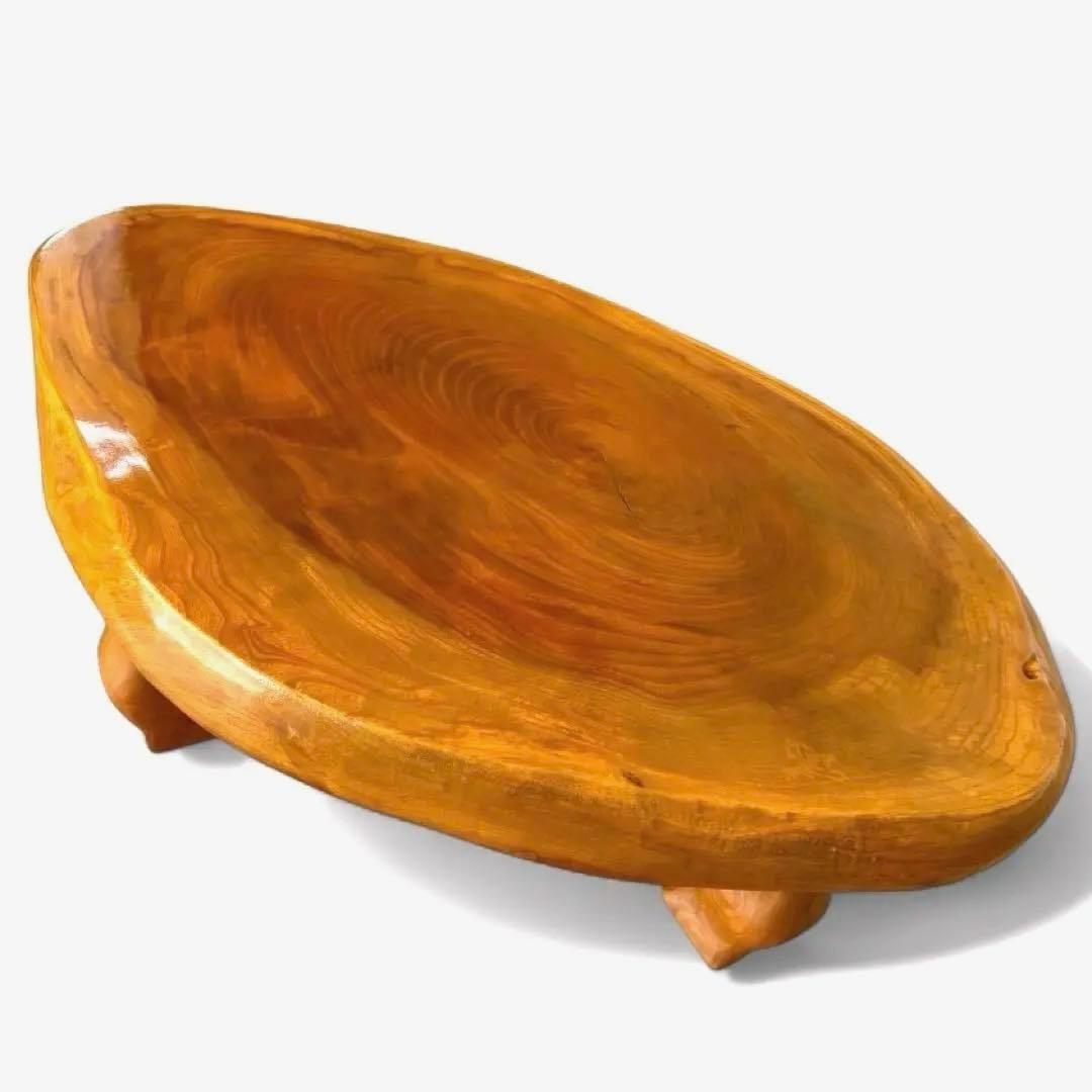 希少✨ 天然木 一枚板 座卓 ローテーブル 昭和レトロ 切株