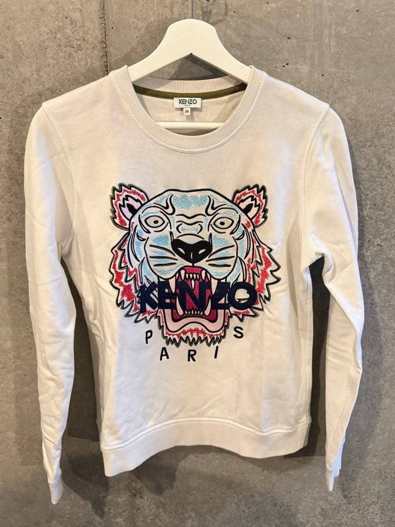 KENZO ケンゾー タイガー スウェット トレーナー ホワイト M 正規品