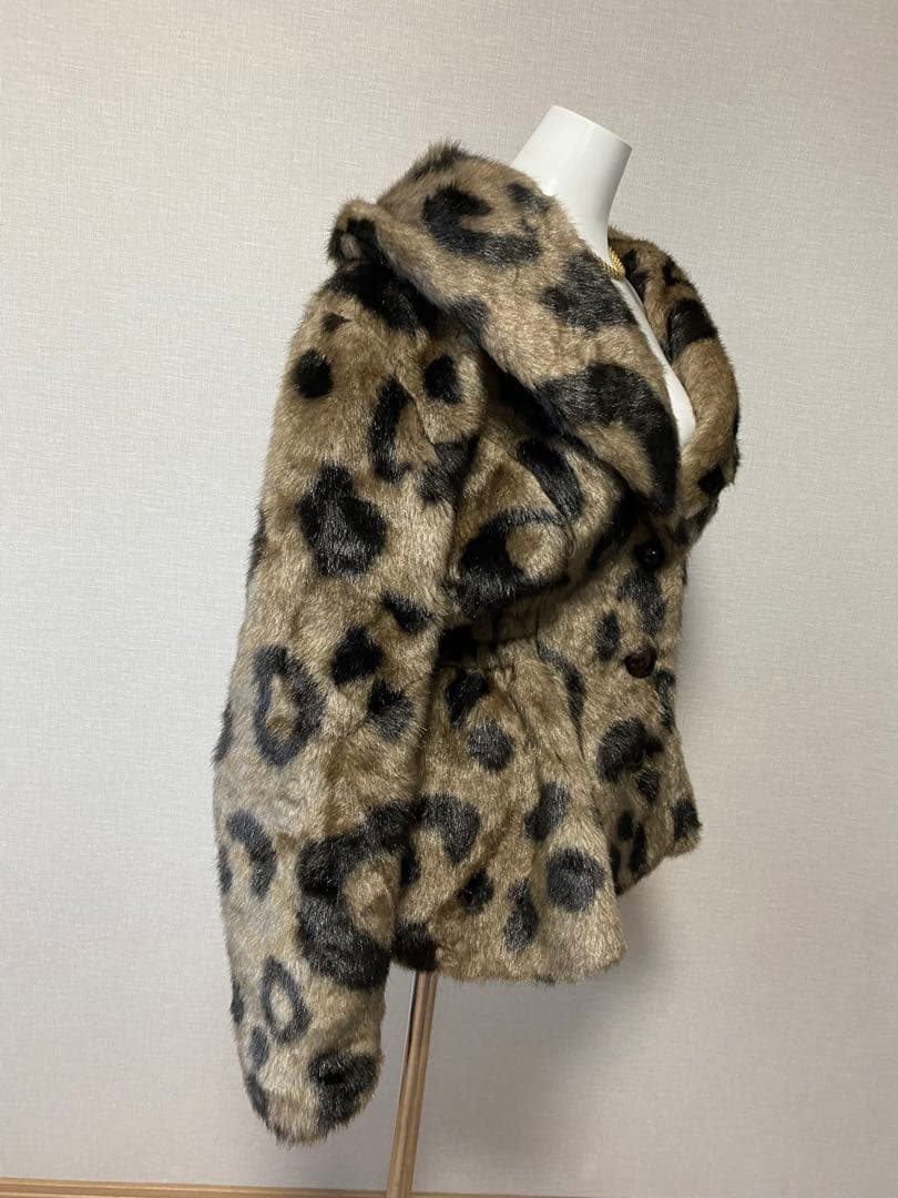 レア alba rosa 平成ギャル アルバローザ レオパード ファーコート