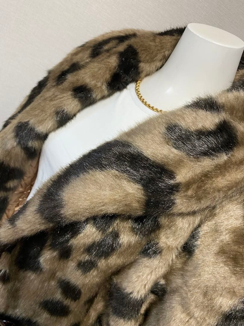 レア alba rosa 平成ギャル アルバローザ レオパード ファーコート