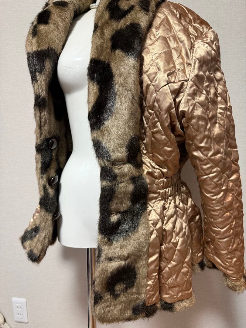 レア alba rosa 平成ギャル アルバローザ レオパード ファーコート