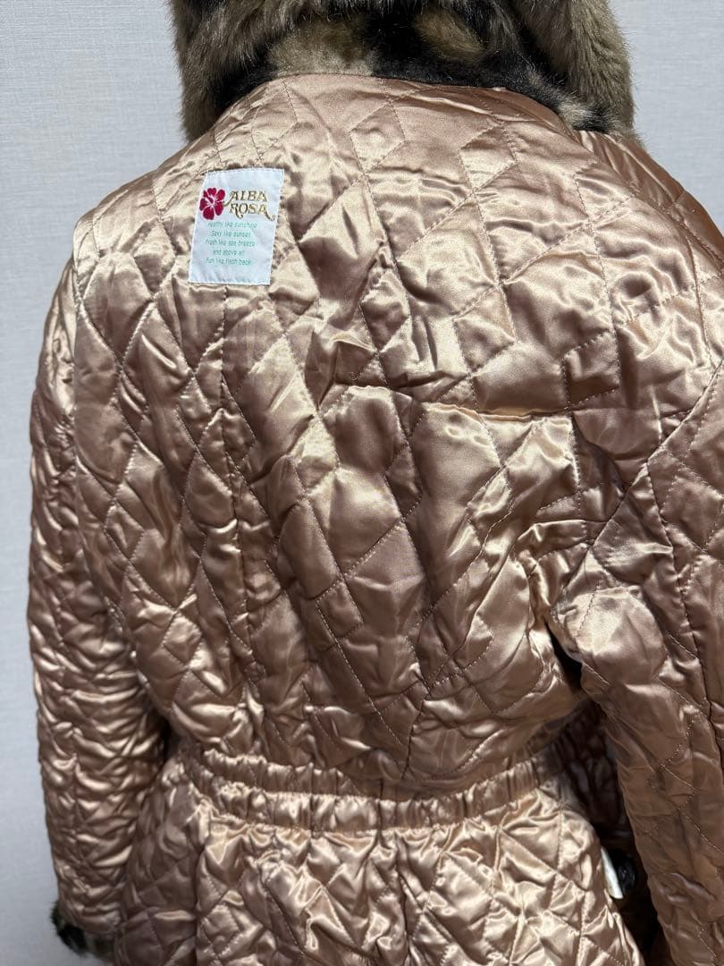 レア alba rosa 平成ギャル アルバローザ レオパード ファーコート