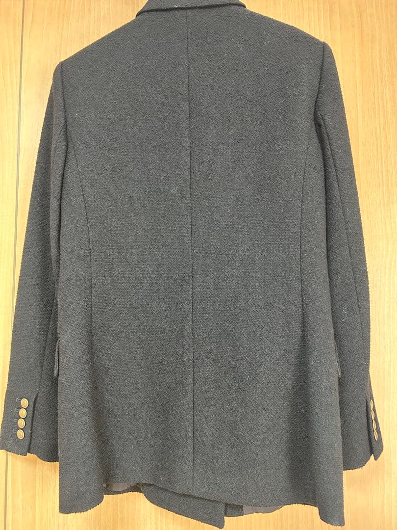 アナイ　ANAYI リングツィードダブルジャケット　紺ブレ　キレイめ