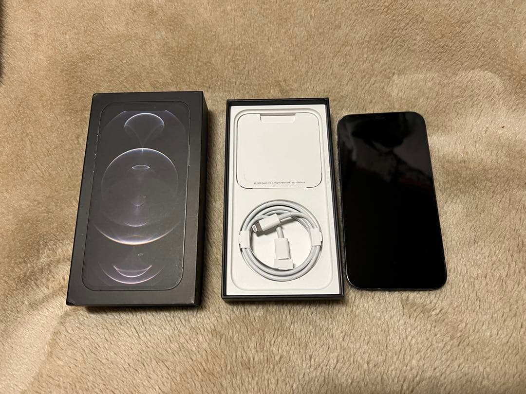 【動作確認済】Apple iPhone12pro グラファイト　512GB