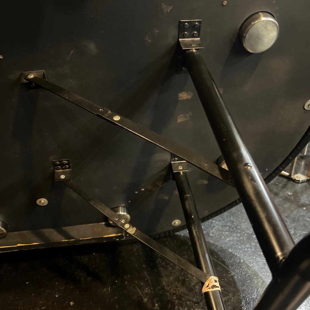 引き取り限定　折りたたみ脚式ポーカーテーブル 10人用　要羅紗張替え