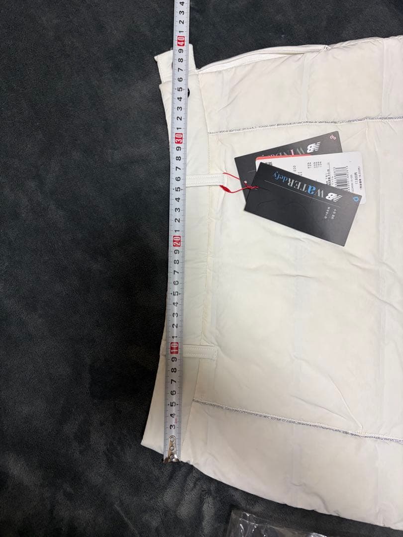 New Balance ホワイト キルティングスカート M