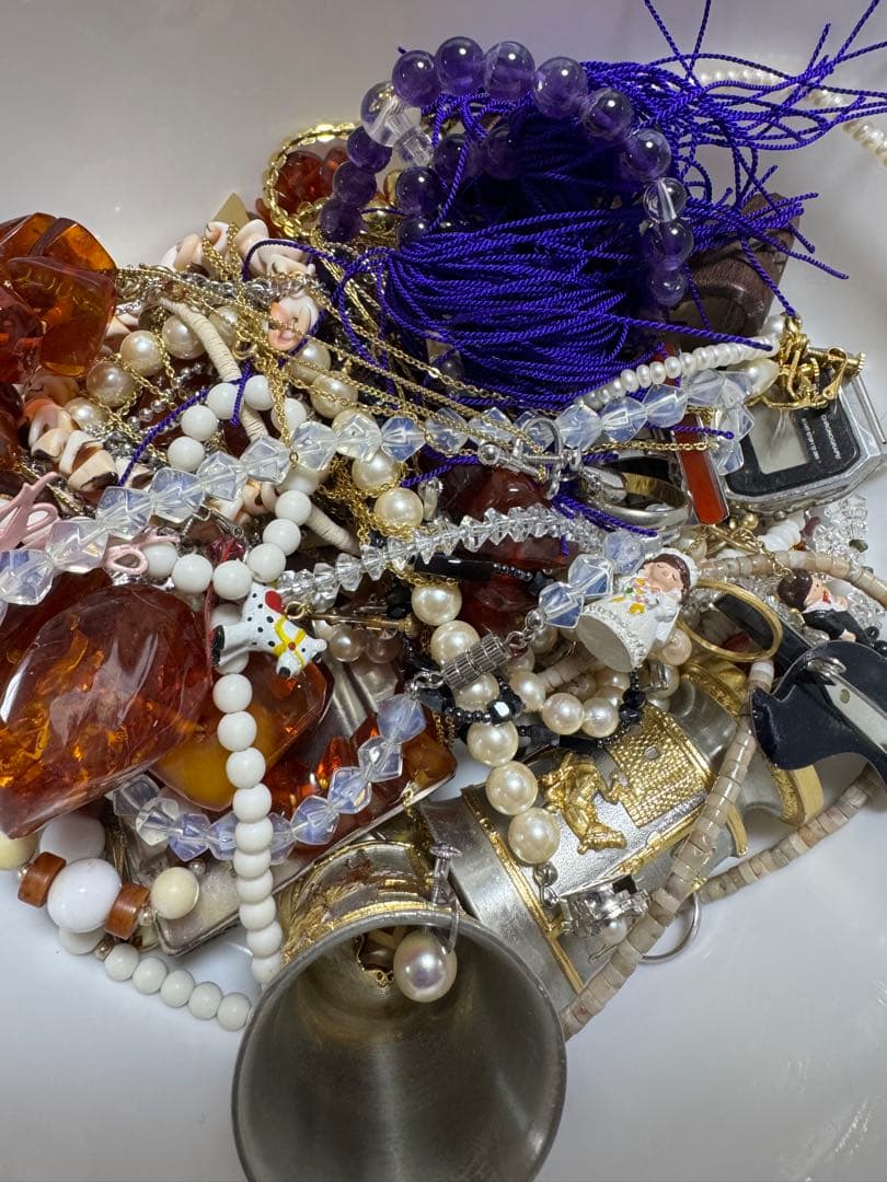 イミテーション　アクセサリー　等　970g以上　まとめ売り