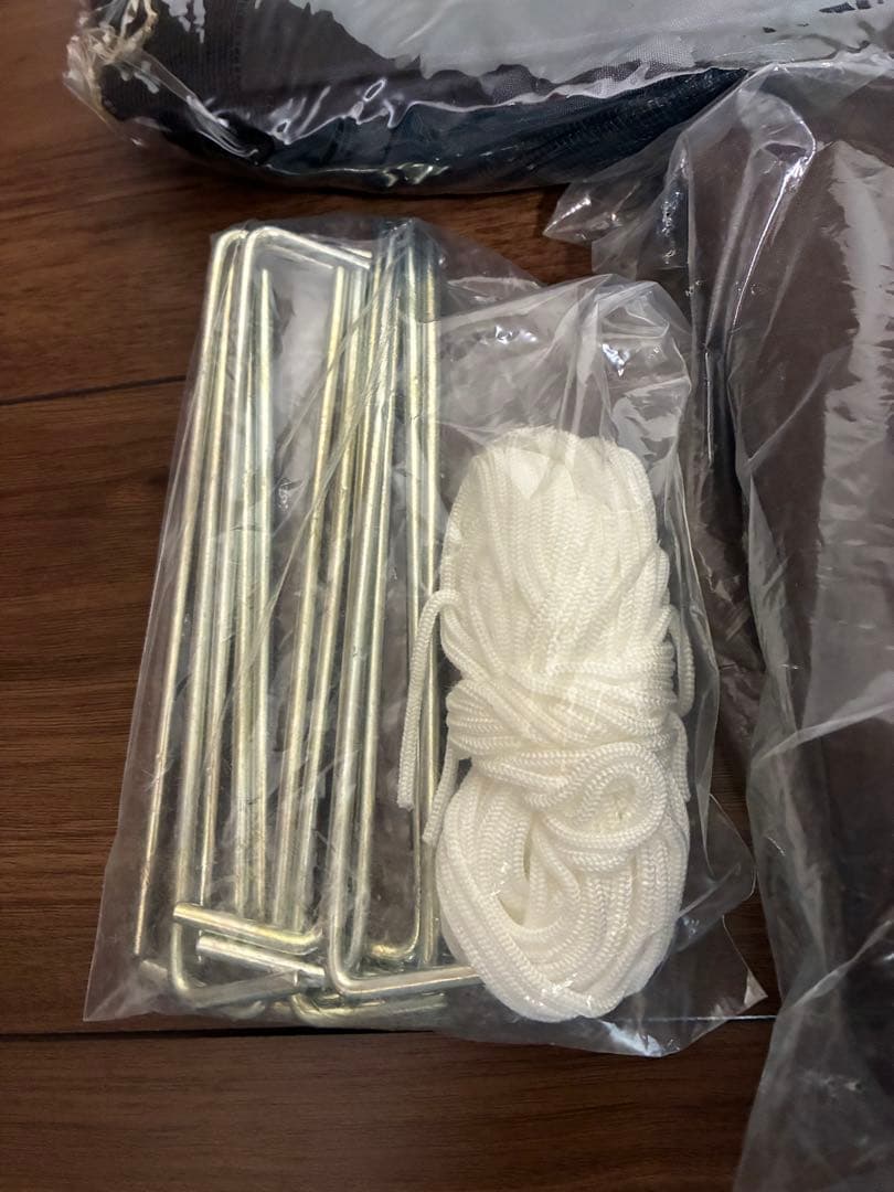 【美品】3m タープテント用 サイドシート メッシュ 5面 FIELDOOR