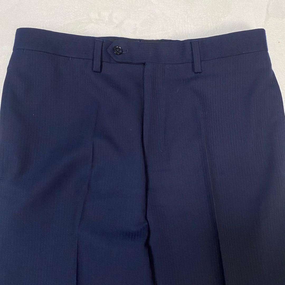 ユナイテッドアローズ スーツ セットアップ ストライプ ネイビー