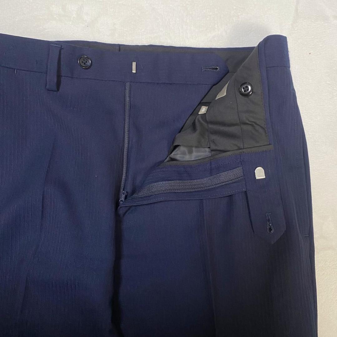 ユナイテッドアローズ スーツ セットアップ ストライプ ネイビー