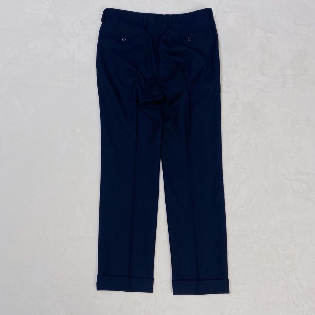 ユナイテッドアローズ スーツ セットアップ ストライプ ネイビー