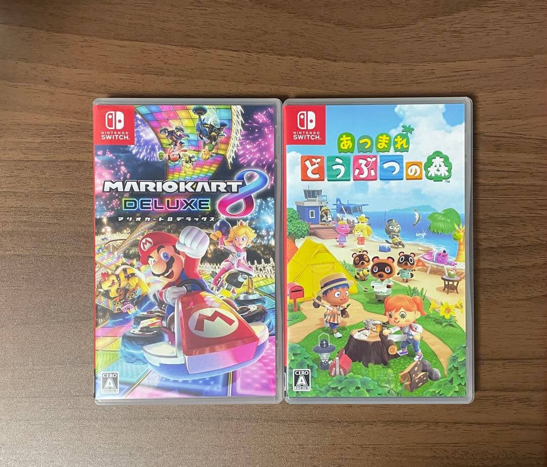 マリオカート8 デラックス & あつまれ どうぶつの森　セット