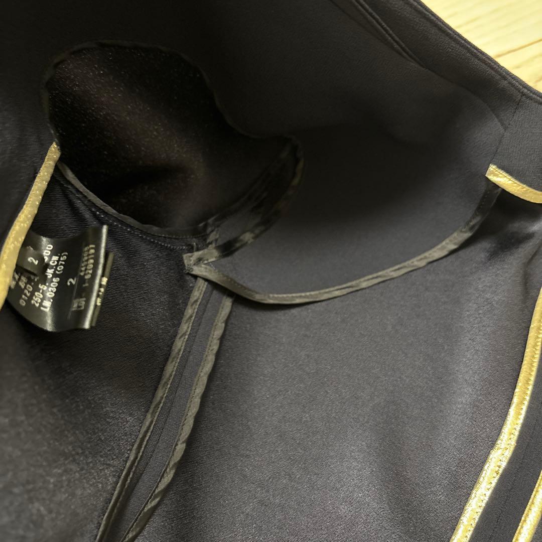 BEIGE ベイジ　CINDY シンディ　ダブルカラージャケットスーツ　ネイビー