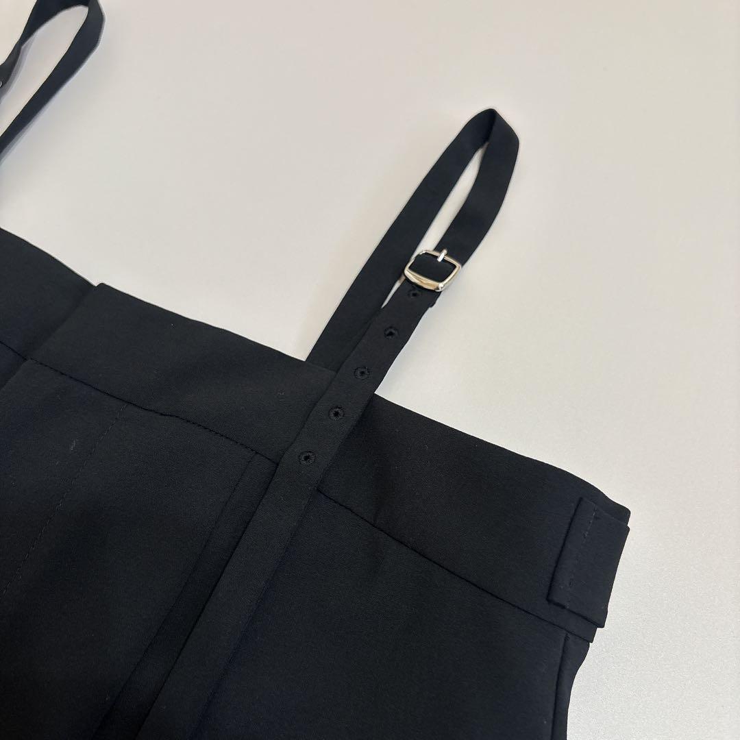 ジャーナルスタンダードレサージュ ライトトロサスペンダーパンツ ブラック 36