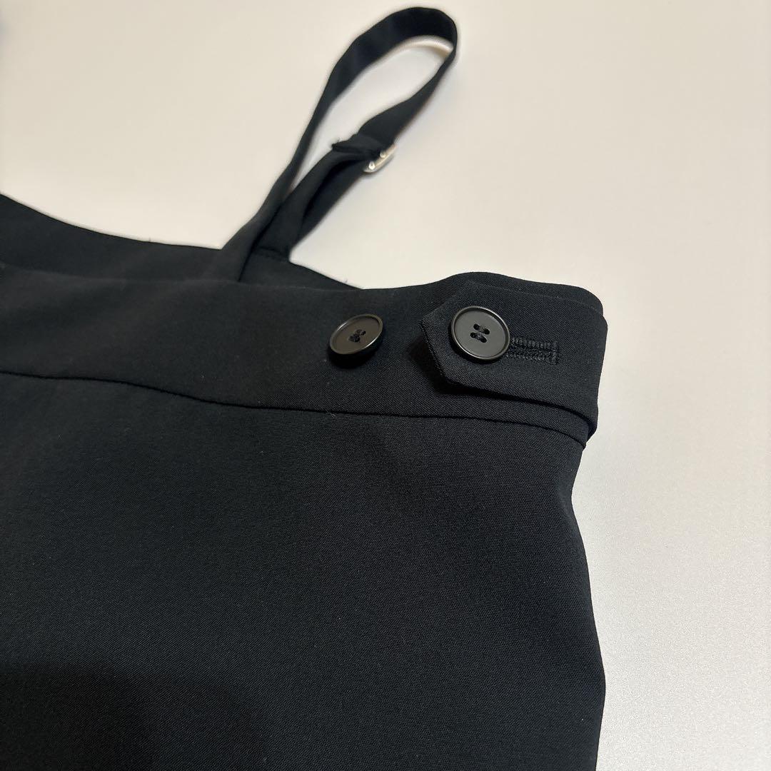 ジャーナルスタンダードレサージュ ライトトロサスペンダーパンツ ブラック 36