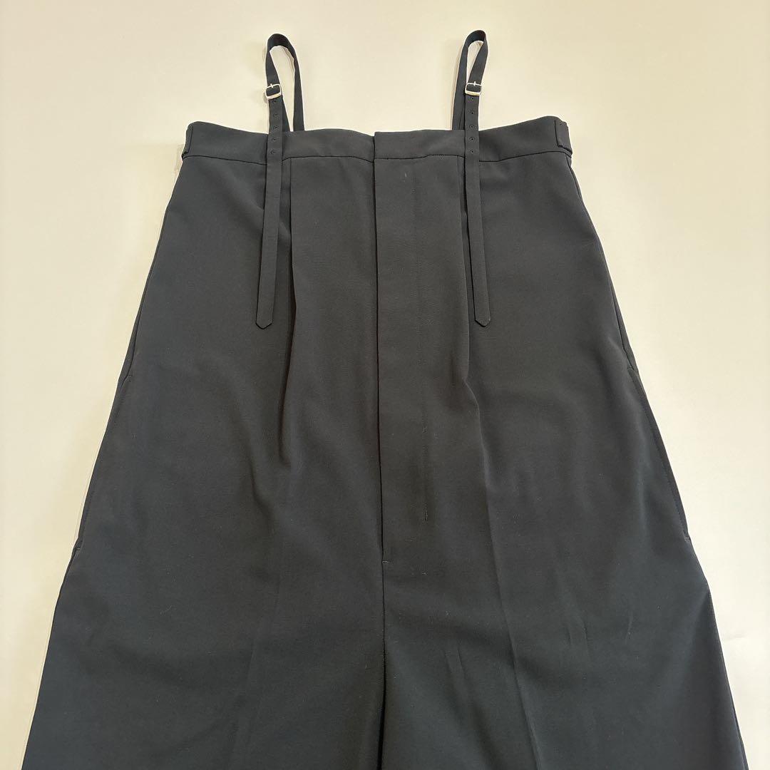 ジャーナルスタンダードレサージュ ライトトロサスペンダーパンツ ブラック 36