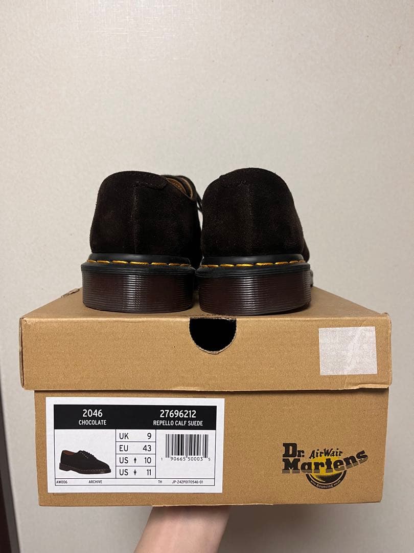 S*B様 Dr. Martens 2046 Repello Calf Suede