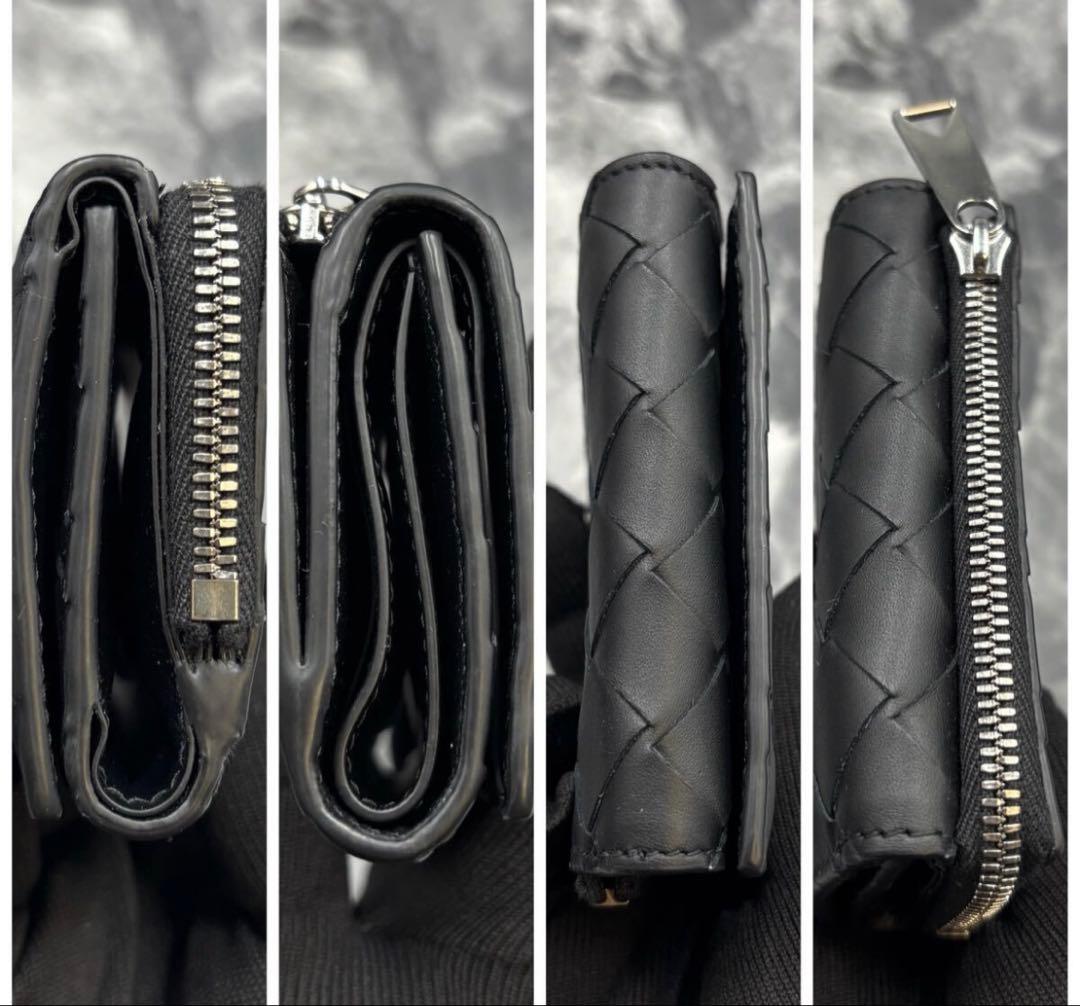 最終値下げ‼️【極美品】 BOTTEGA VENETA 三つ折り財布