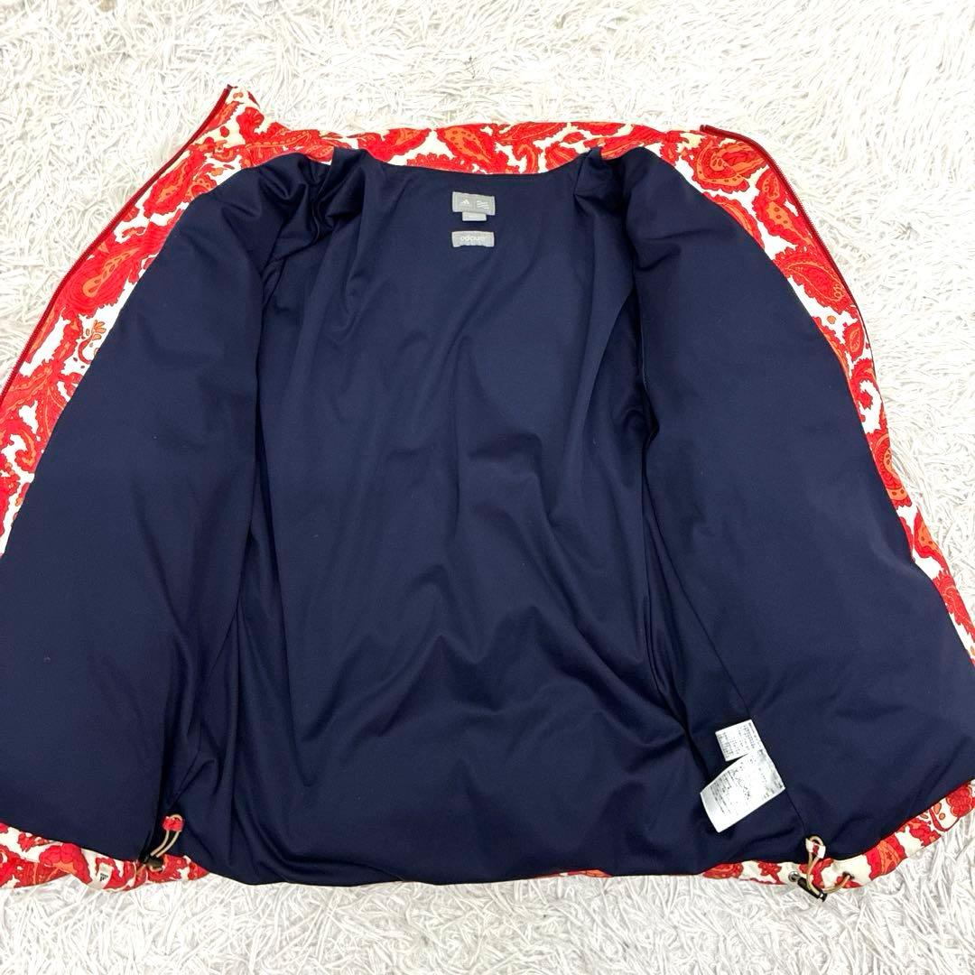 アディダス　adiqure ゴルフ　ペイズリー　ダウンジャケット　テーラーメイド