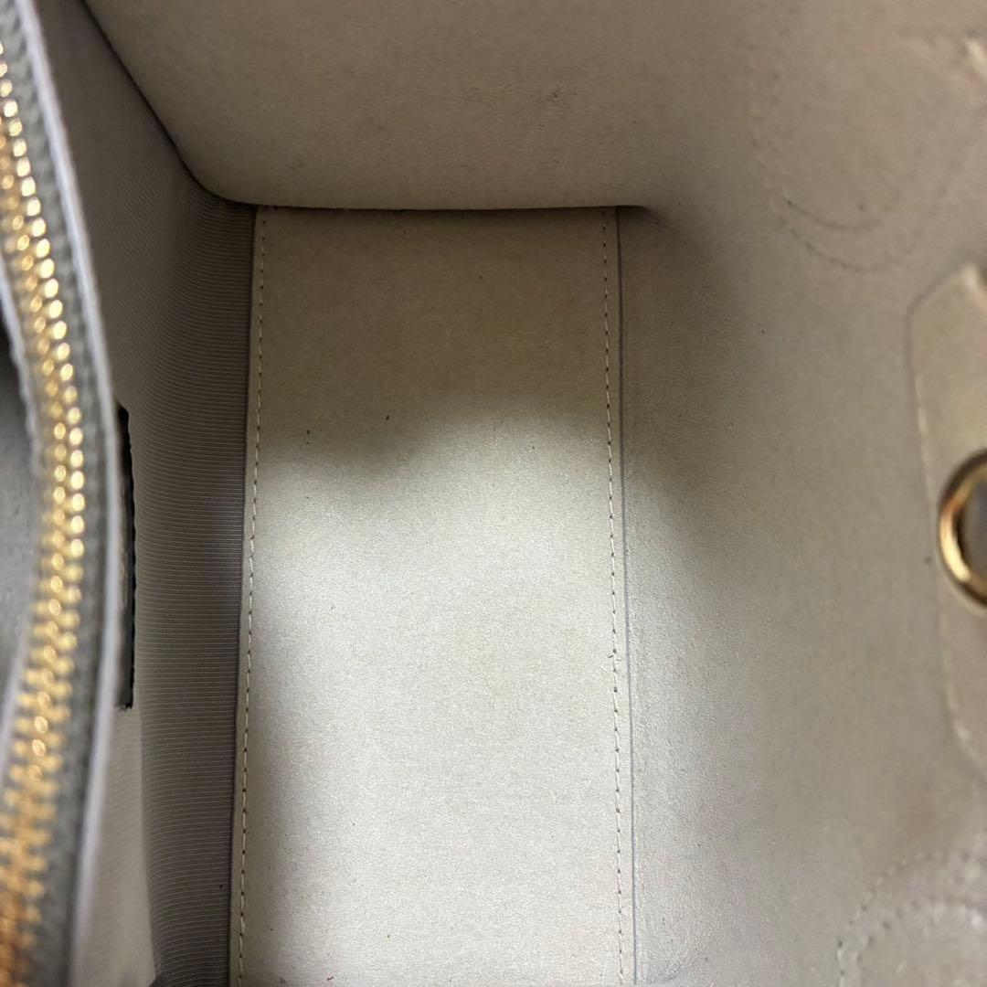 【未使用級】フルラ 2way エラ ハンドバッグ レザー 手提げ 斜め掛け 花柄