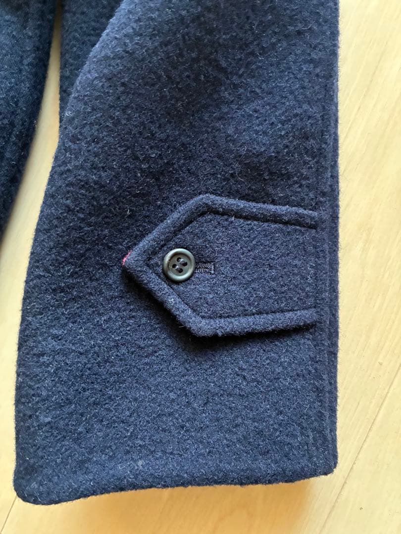 BURBERRY リバーシブル 80sヴィンテージ ウール ロングコート