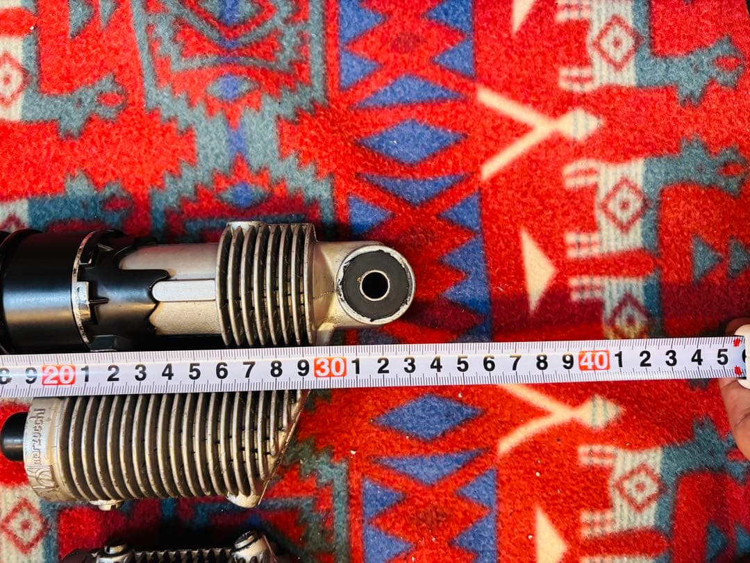 マルゾッキリアショック320mmオーバーホール後1年使用　下φ10／上φ12