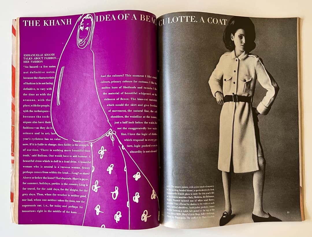 VOGUE JANUARY 1965年 ヴォーグ 希少【ヴィンテージ雑誌】