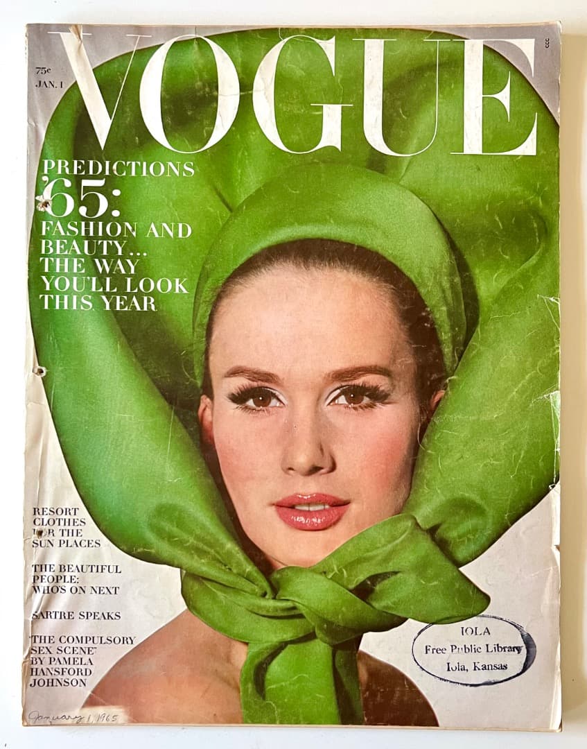 VOGUE JANUARY 1965年 ヴォーグ 希少【ヴィンテージ雑誌】