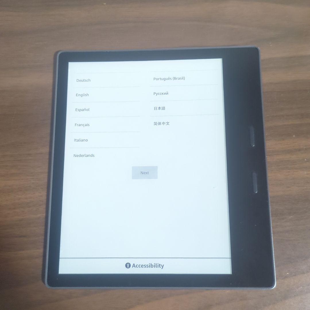 Amazon Kindle Oasis 本体