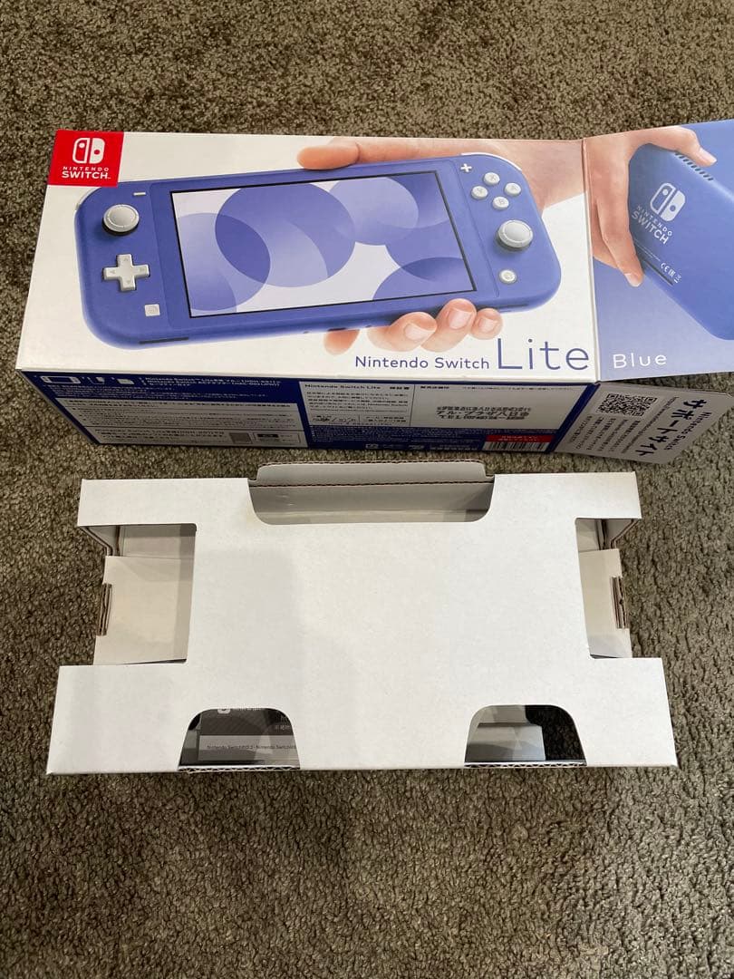Nintendo Switch Lite ネイビー　グリーン　完全ジャンク品です
