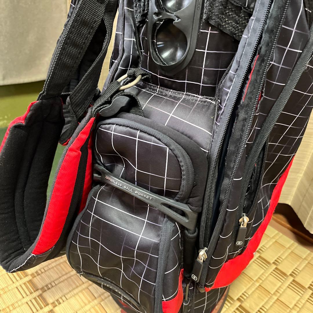 OGIO ゴルフバッグ・キャディバッグ 黒/赤