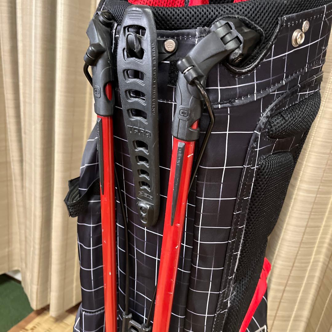 OGIO ゴルフバッグ・キャディバッグ 黒/赤
