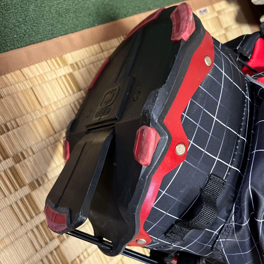 OGIO ゴルフバッグ・キャディバッグ 黒/赤