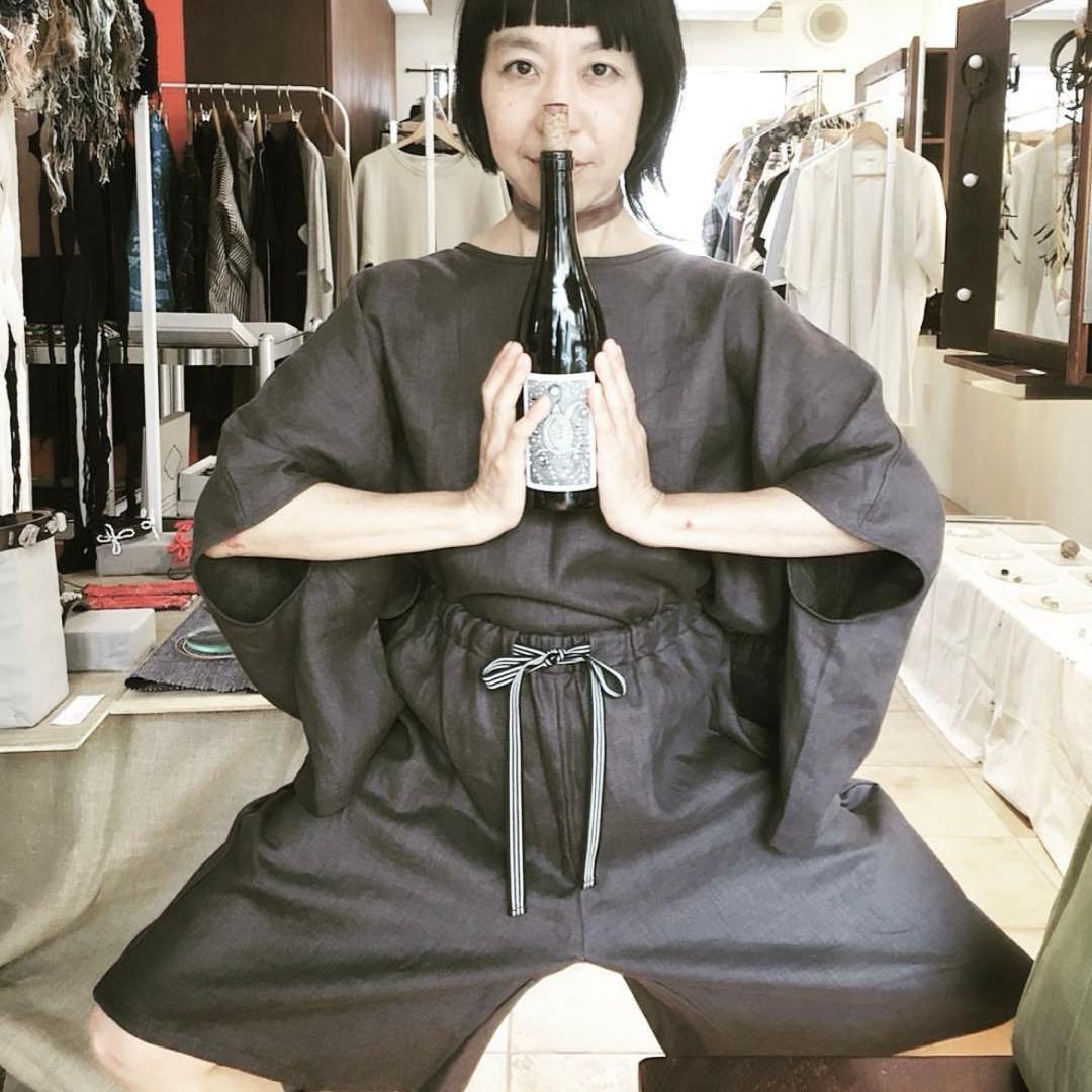 emerald thirteen リネンセットアップ