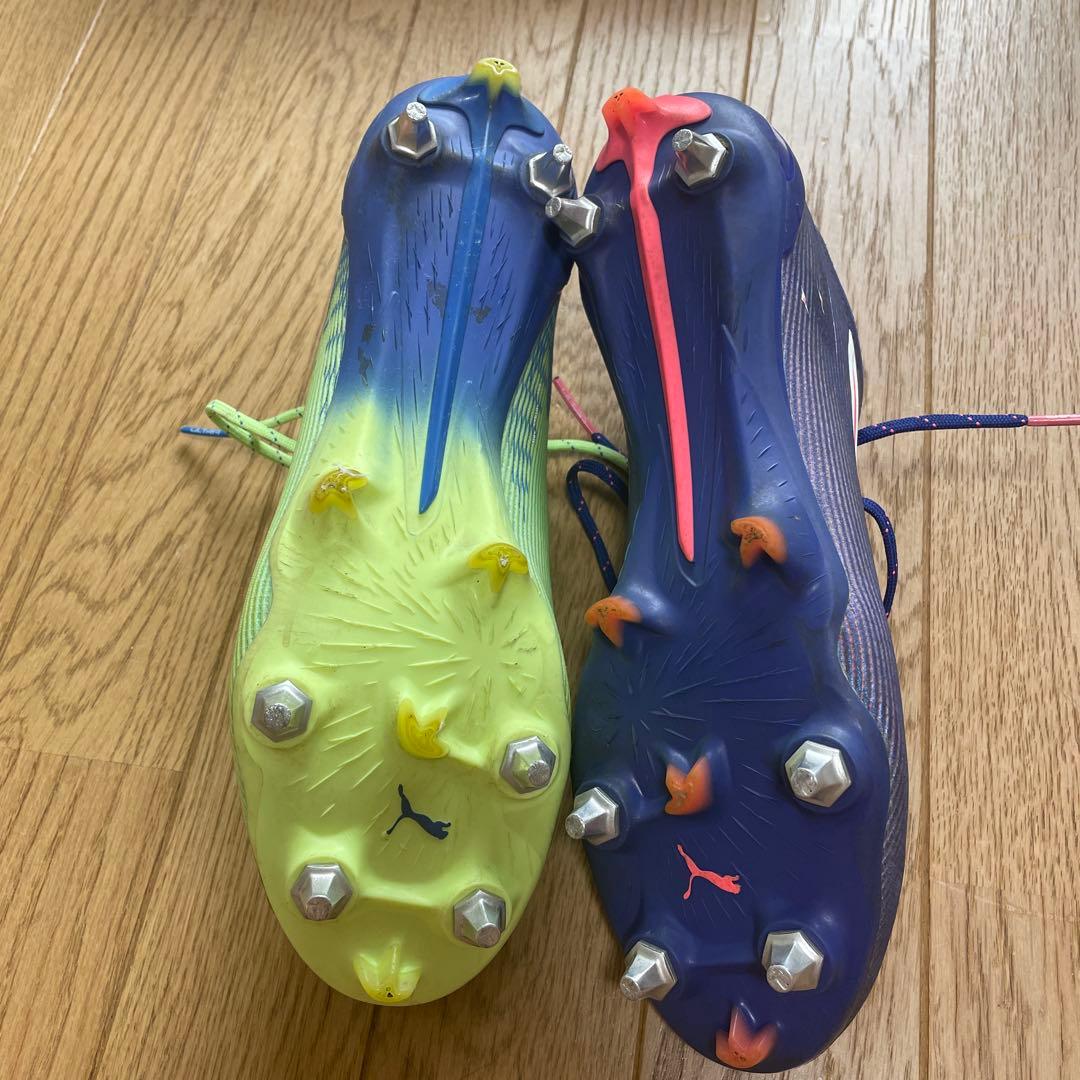 Puma Ultra サッカーシューズ ネイビー/イエロー