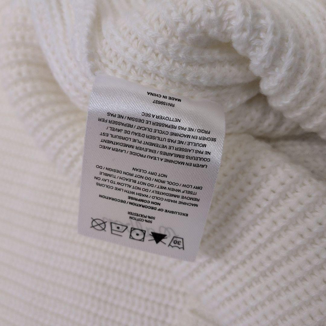 Malbon マルボン ホワイト Vネック ベスト M