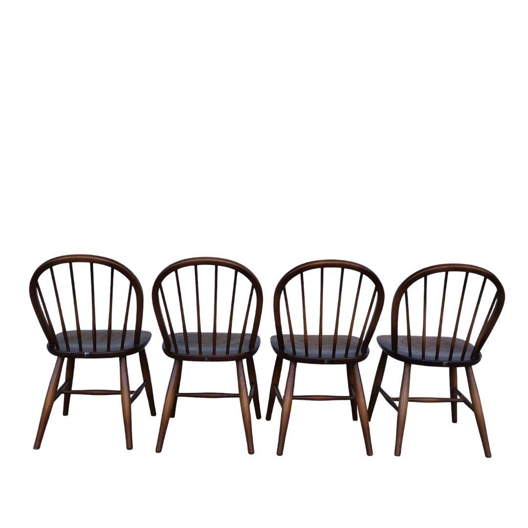 【美品】飛騨産業　ウィンザーチェア　フープバック　2脚セット