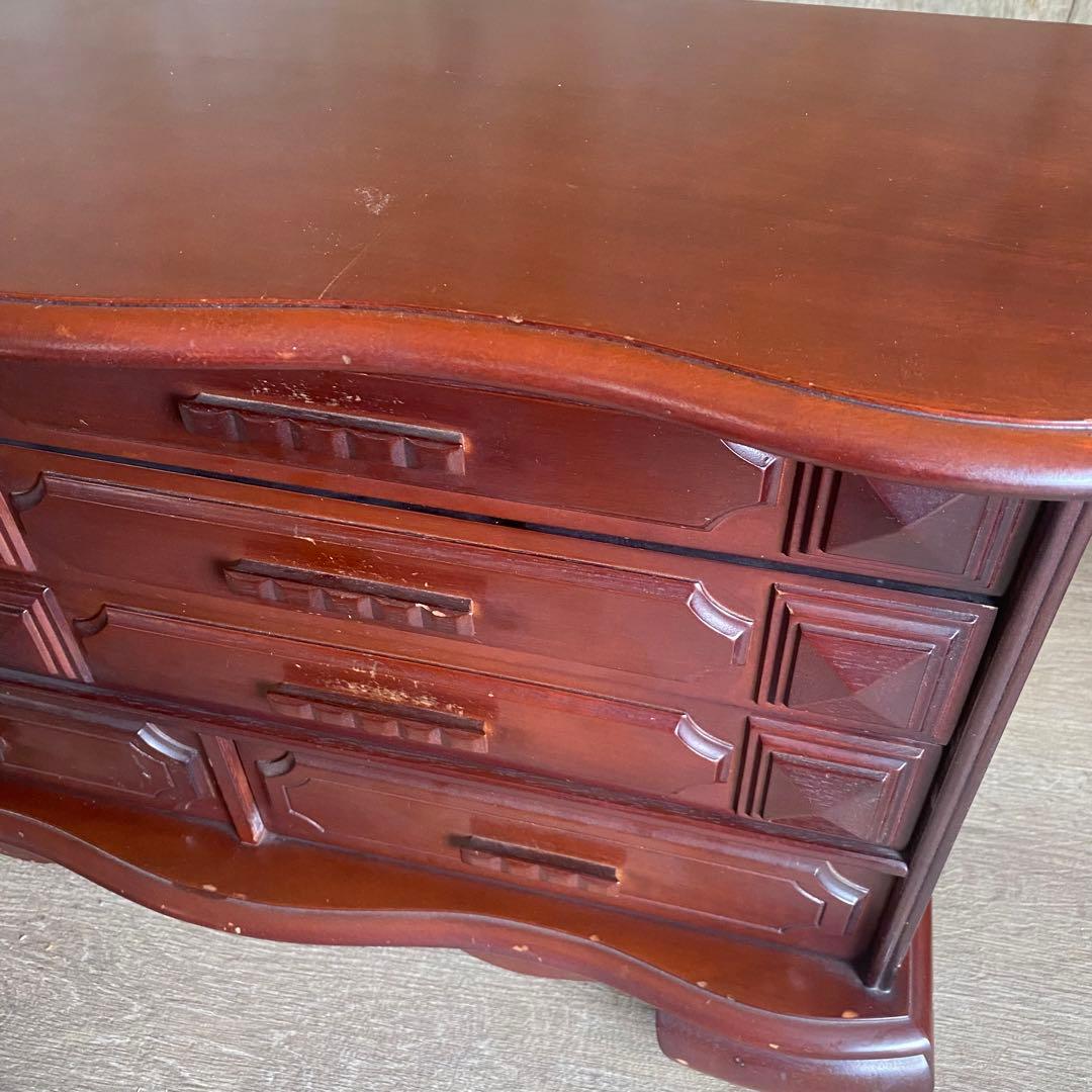 アンティーク　ミニドレッサーチェスト　ドロワーチェスト　ヴィンテージ