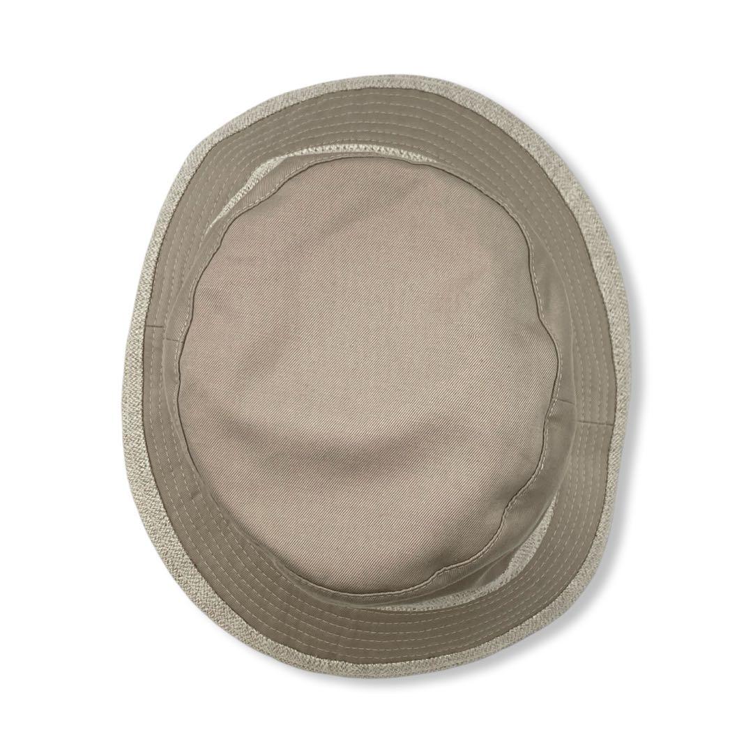 美品　エルメス　MOTSCH　モッチ　ハット　サイズ５６　ベージュ系