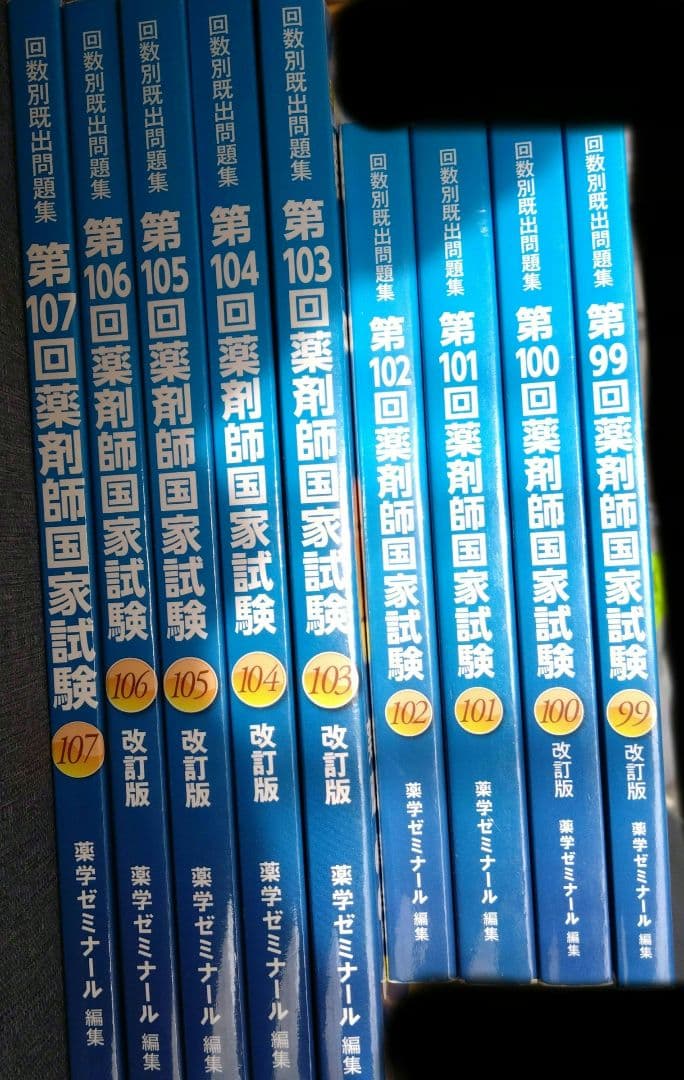 薬剤師国家試験 第99〜107回