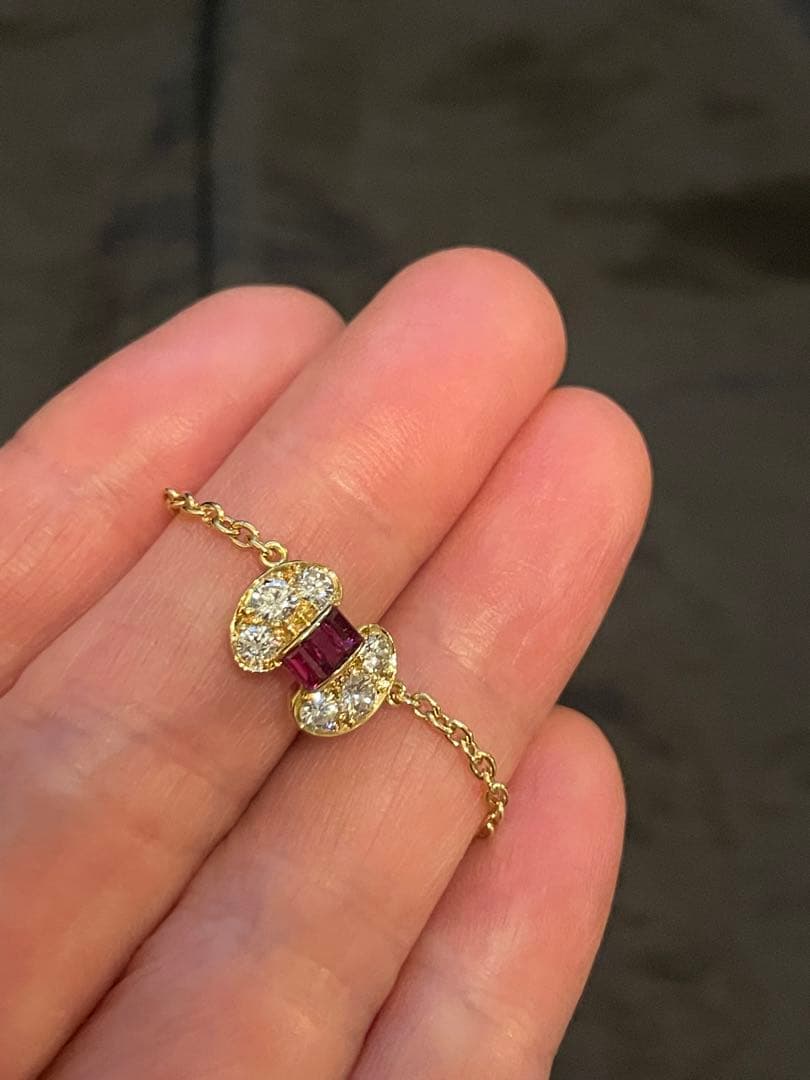 専用です。ヴァンクリーフ&アーペル　セレスティン　ルビー