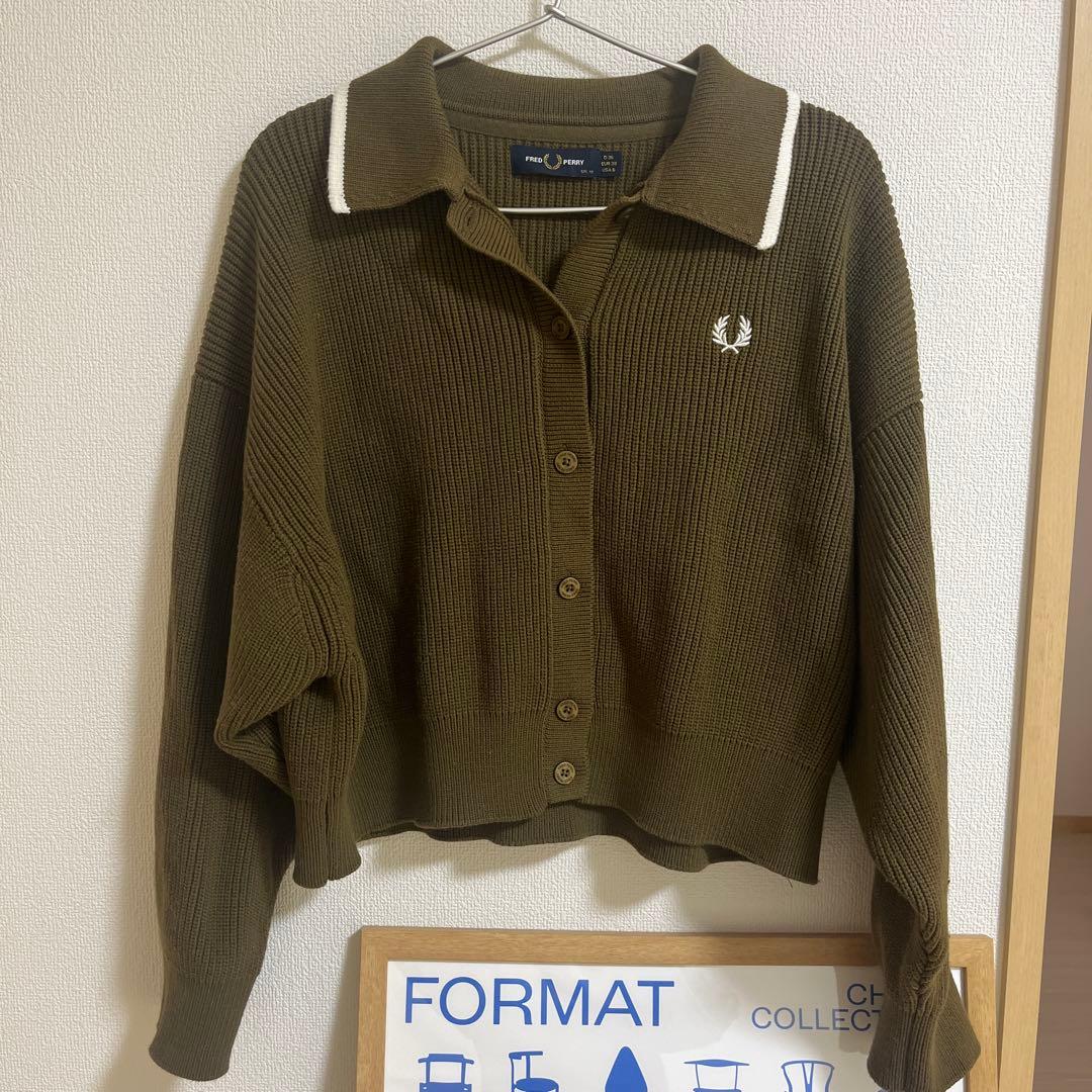 FRED PERRY × Ray BEAMS / 別注 カラー カーディガン