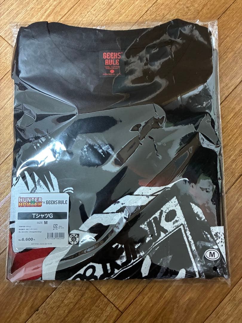 Geeks Rule x HUNTERxHUNTER クロロ Tシャツ Mサイズ