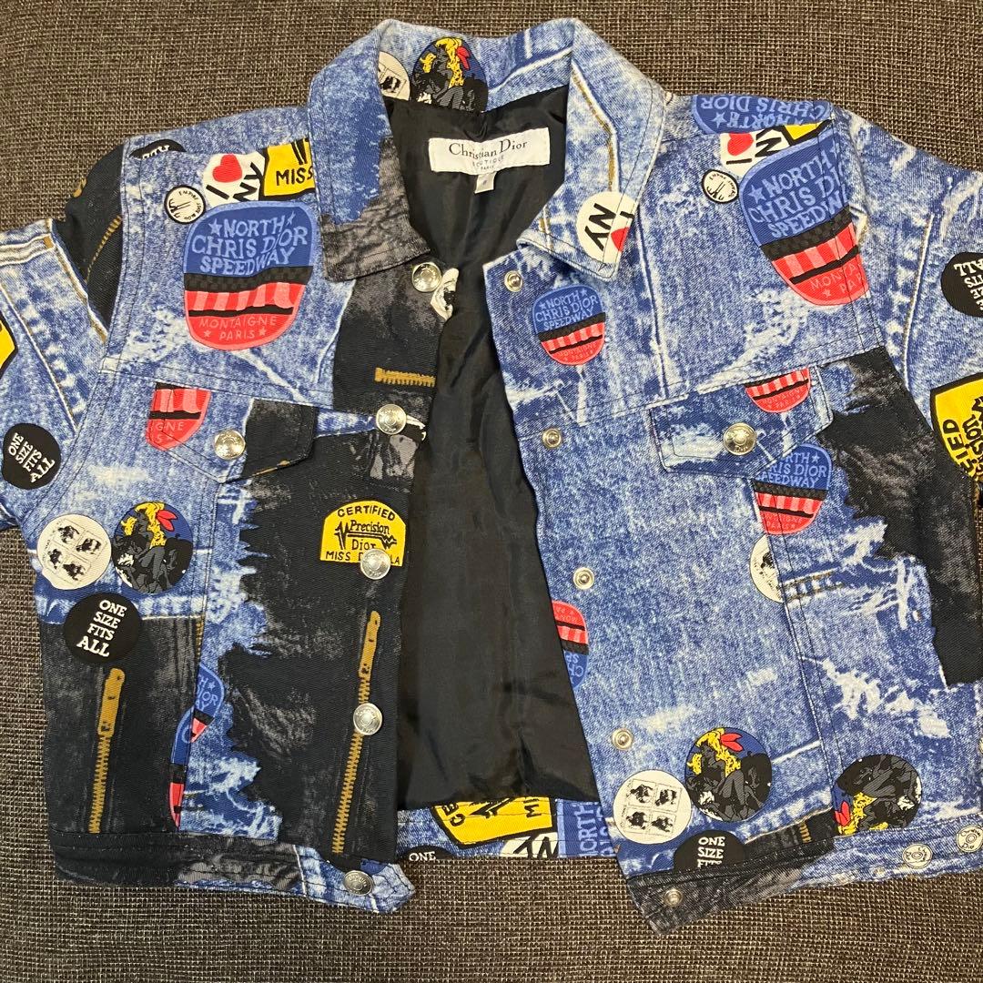 Christian Dior ジャケット パンツ セットアップ デニム 子供服