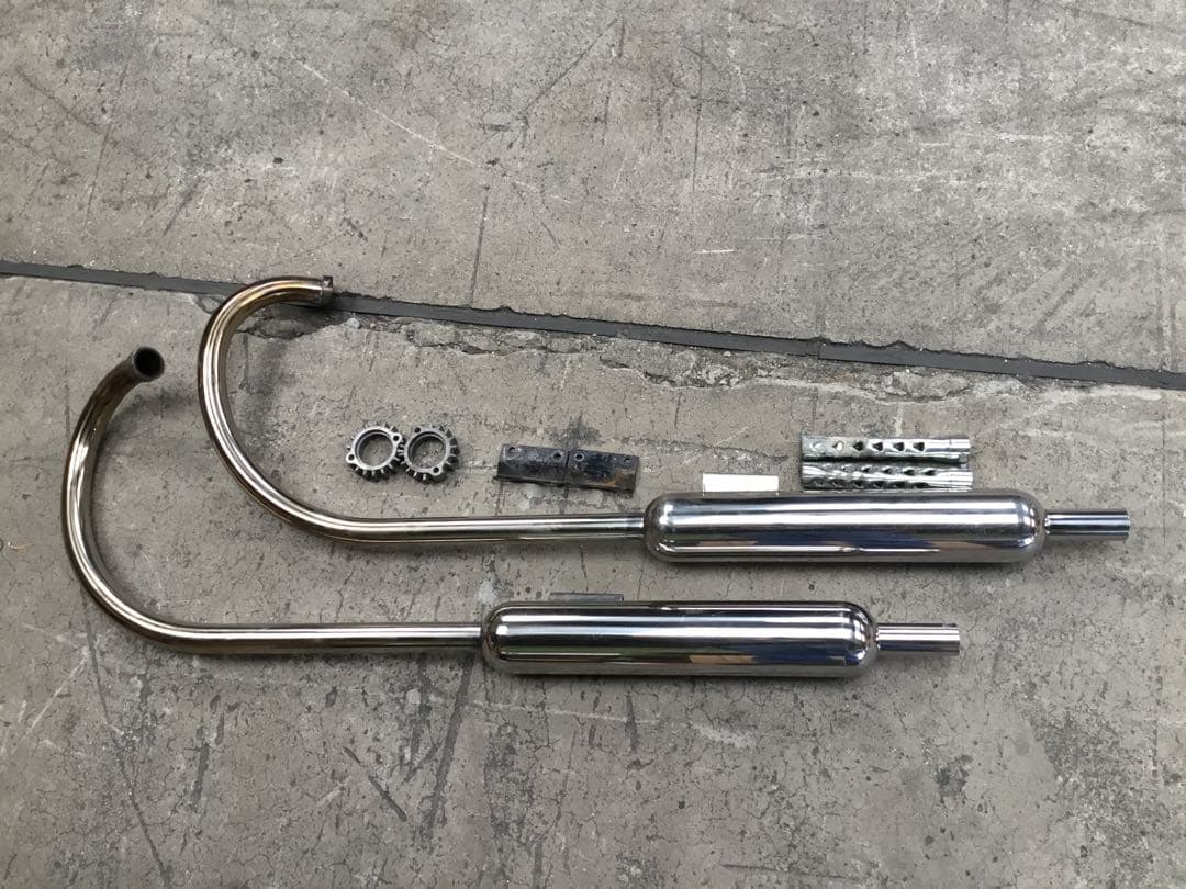 W650社外マフラー