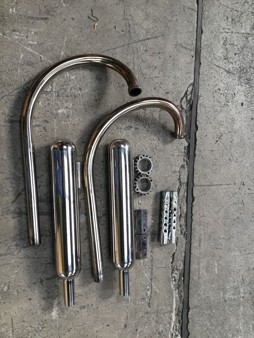 W650社外マフラー