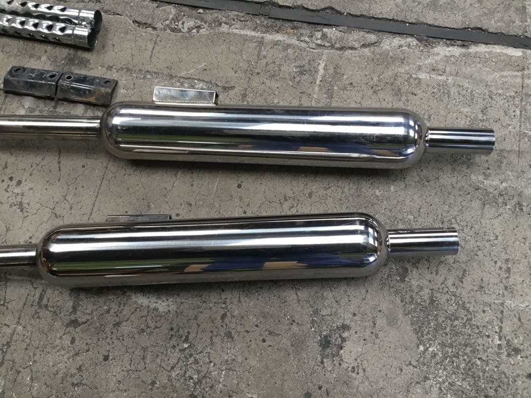 W650社外マフラー