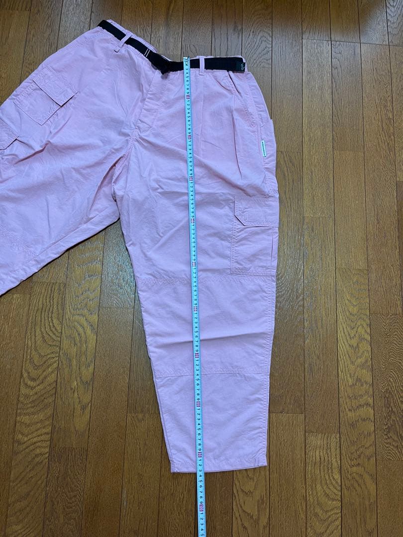 BAMBOOSHOOTS ピンク カーゴパンツ